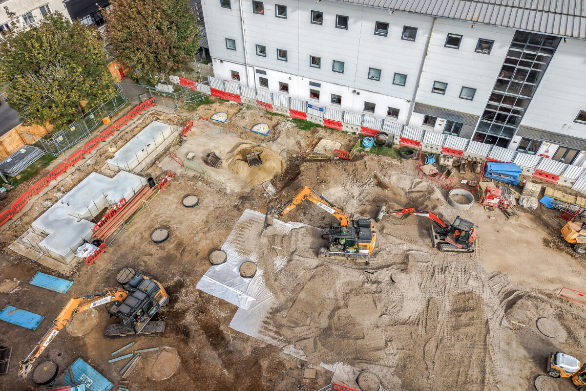 Construction and commercial property photography and videography by Airwave